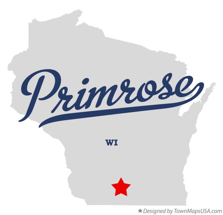 Map of Primrose Wisconsin WI