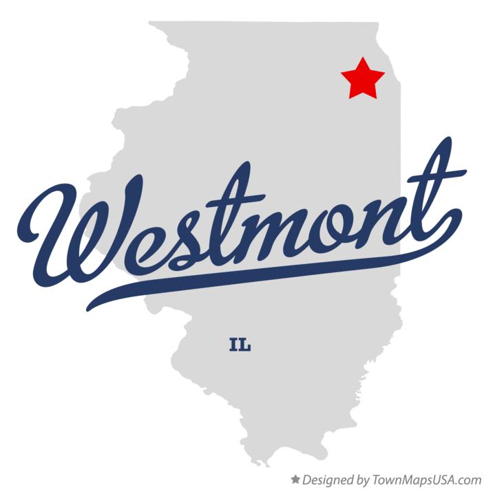 Map of Westmont, IL, Illinois
